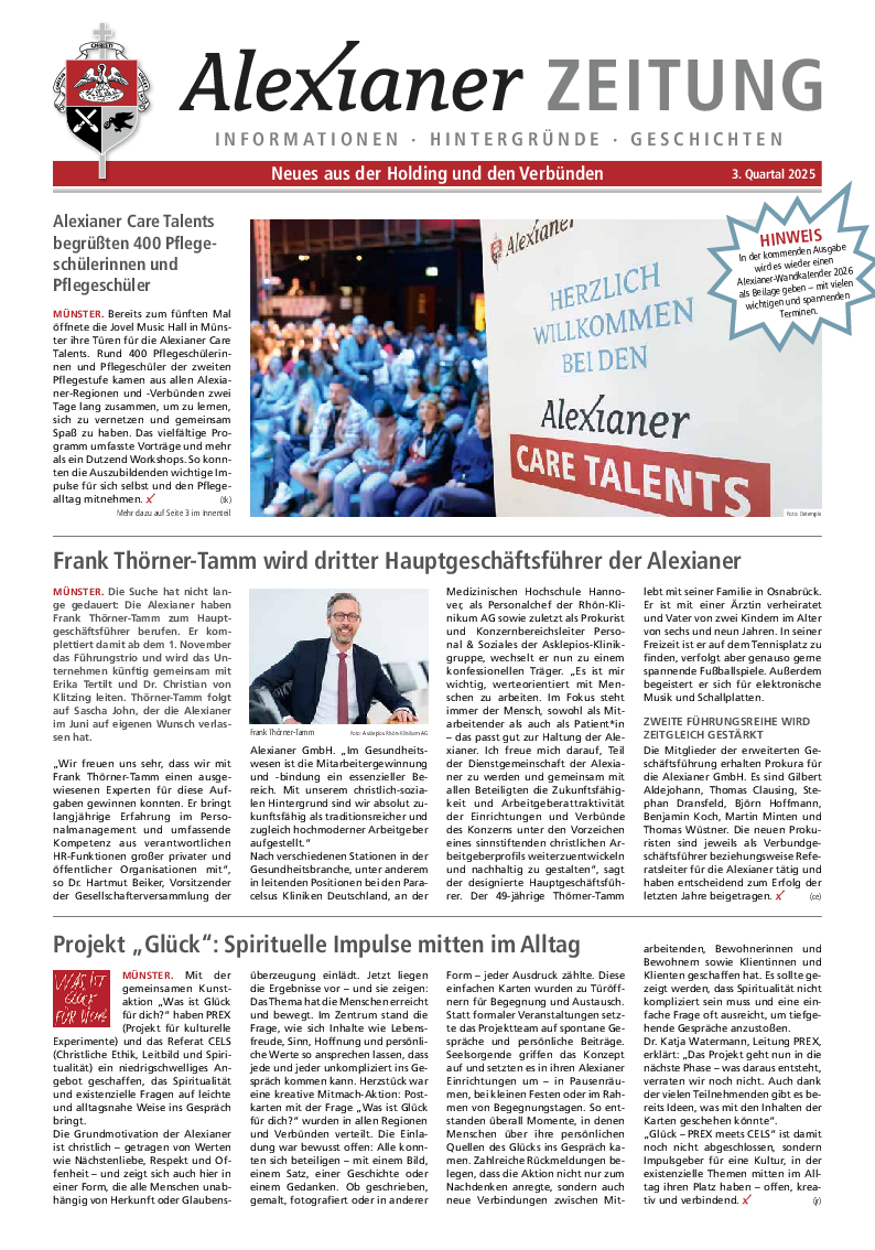 Zeitung Ausgabe 3 2025