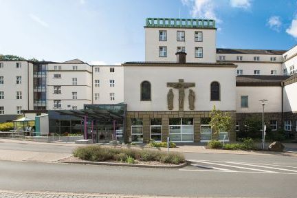 Das St. Walburga Krankenhaus in Meschede 