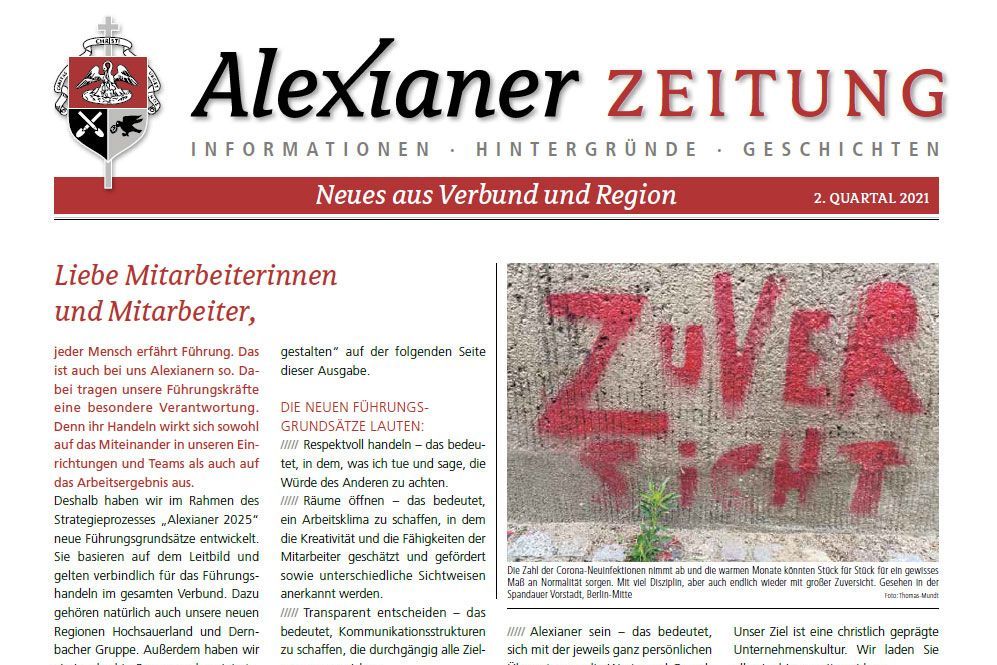 Alexianer Zeitung 2.Quartal 2021