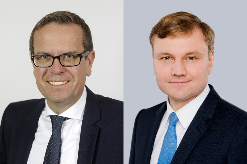 Sascha John und Dr. Christian von Klitzing (von links) wurden in die Hauptgeschäftsführung der Alexianer Gruppe berufen. 