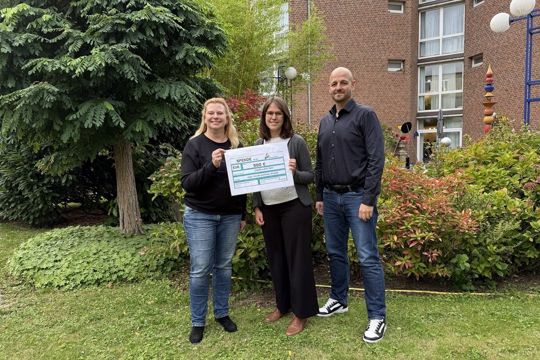 Spendenübergabe