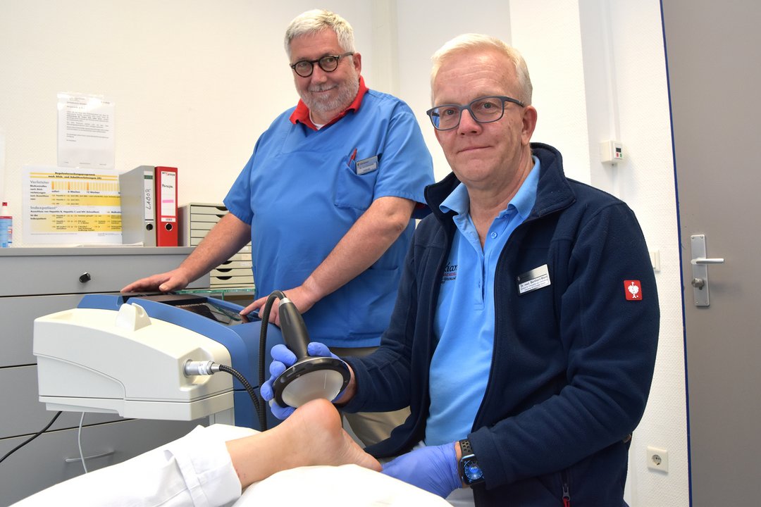 Stoßwellentherapie im Alexianer MVZ Tönisvorst