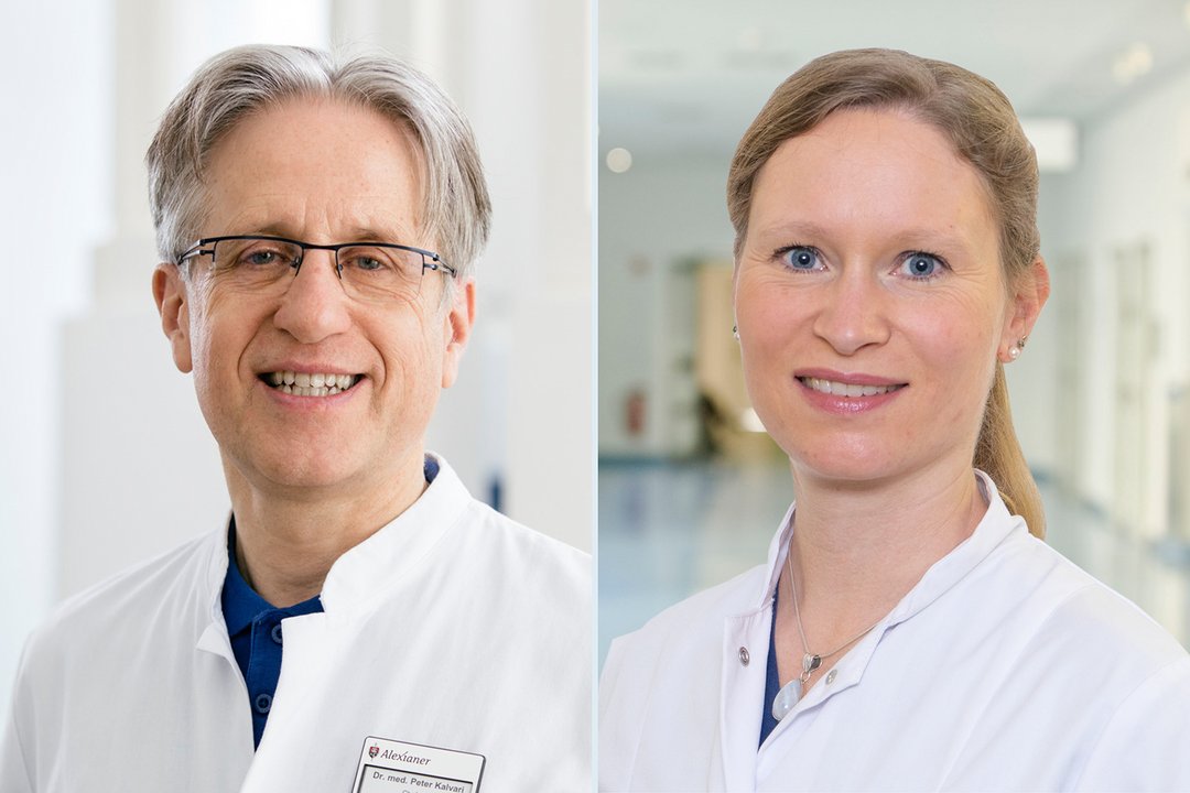 Peter Kalvari und Carolin Weßling