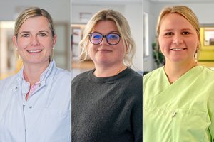 Dr. Kira Uphaus, Julia Lösing und Lena Seidel