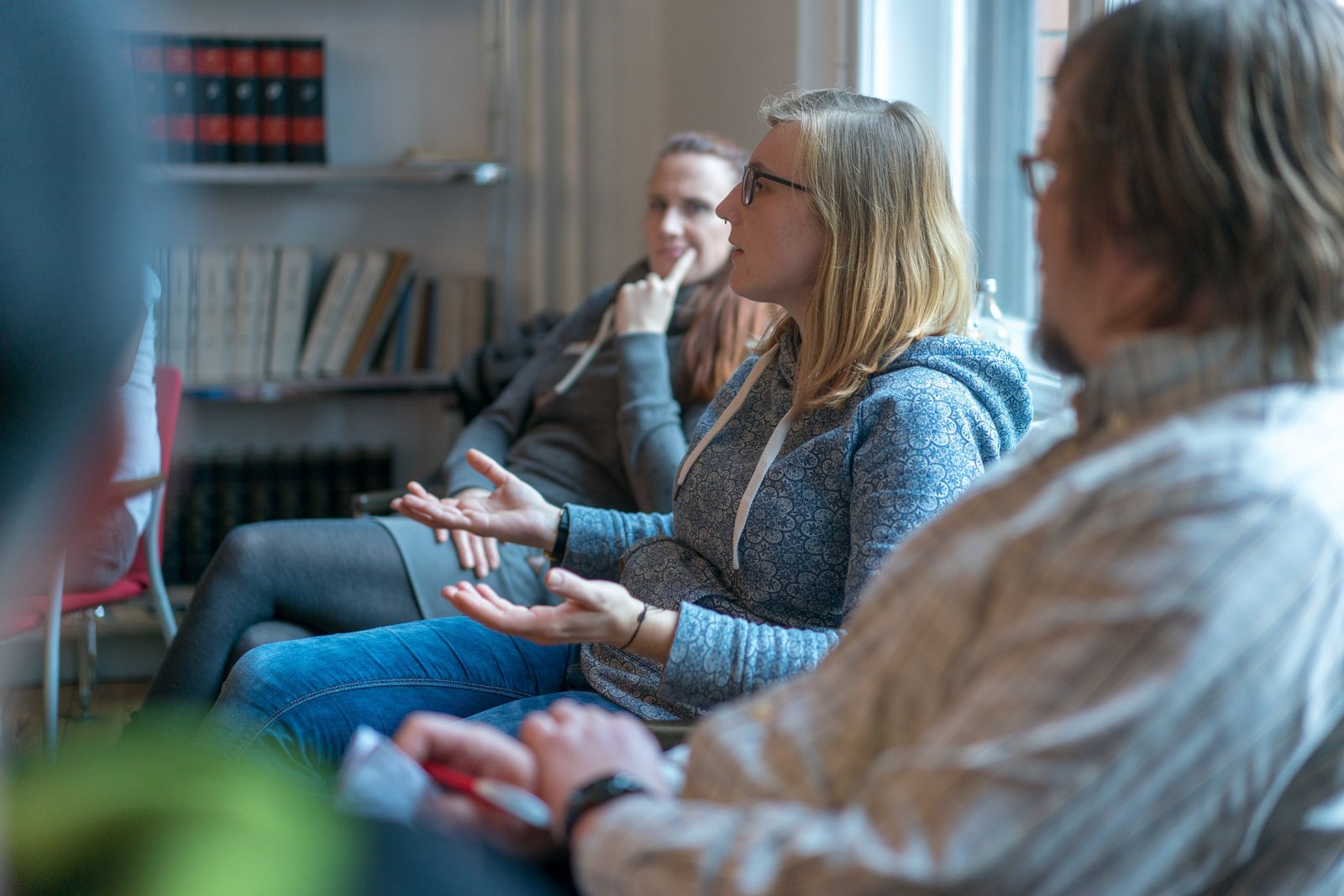 Lernende in einer Weiterbildung