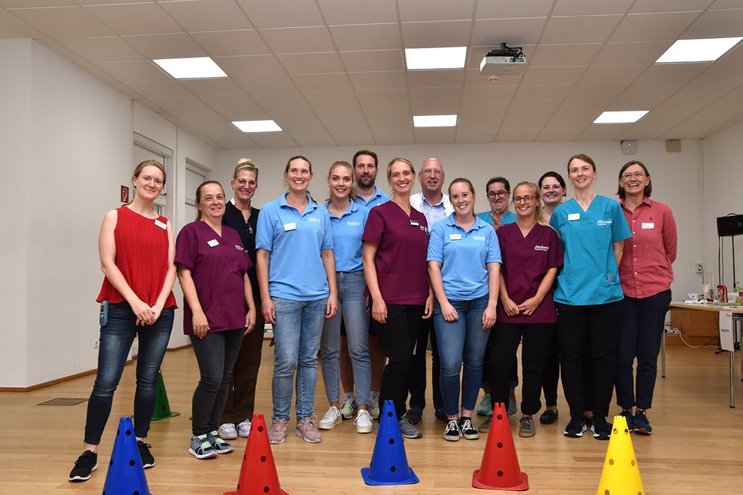 Therapeutenteam der Neurologische Frührehabilitation des Krankenhauses Maria-Hilf