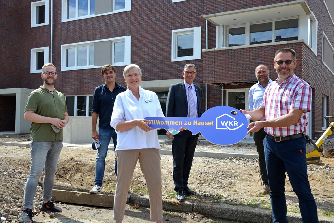 In partnerschaftlicher Zusammenarbeit machen die Wohnstätte Krefeld, Wohnungs-AG (WKR) und die Alexianer Krefeld GmbH – Wohnverbund Krefeld ein inklusives Wohnprojekt in Oppum möglich.