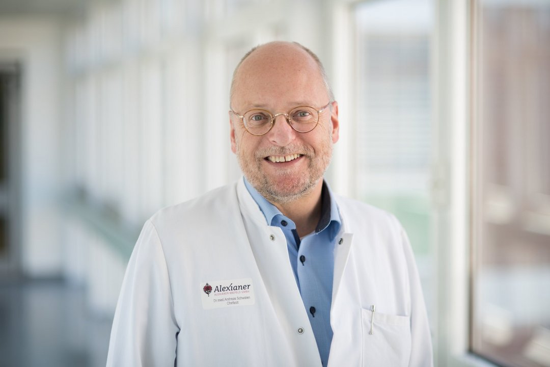 Dr. med. Andreas Schwalen, Chefarzt Klinik für Kardiologie, Pneumologie und Innere Medizin
