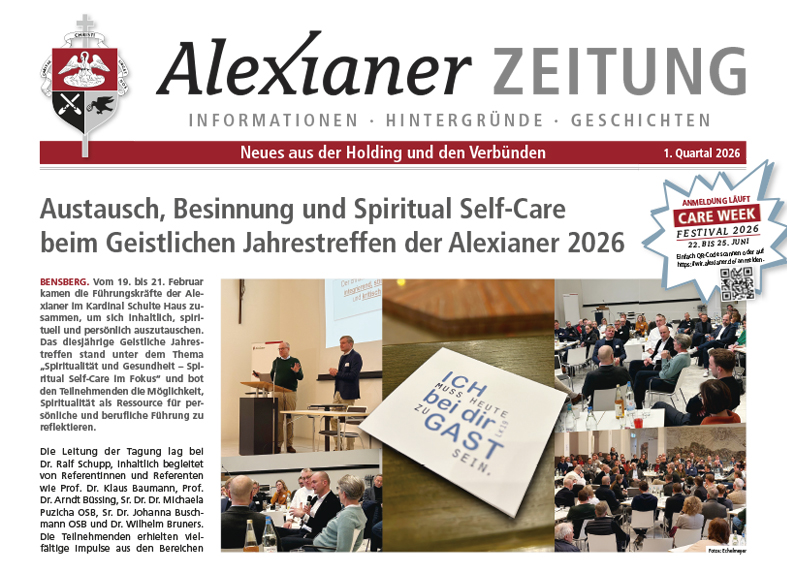 Zeitungscover Ausgabe 2026 Quartal 1