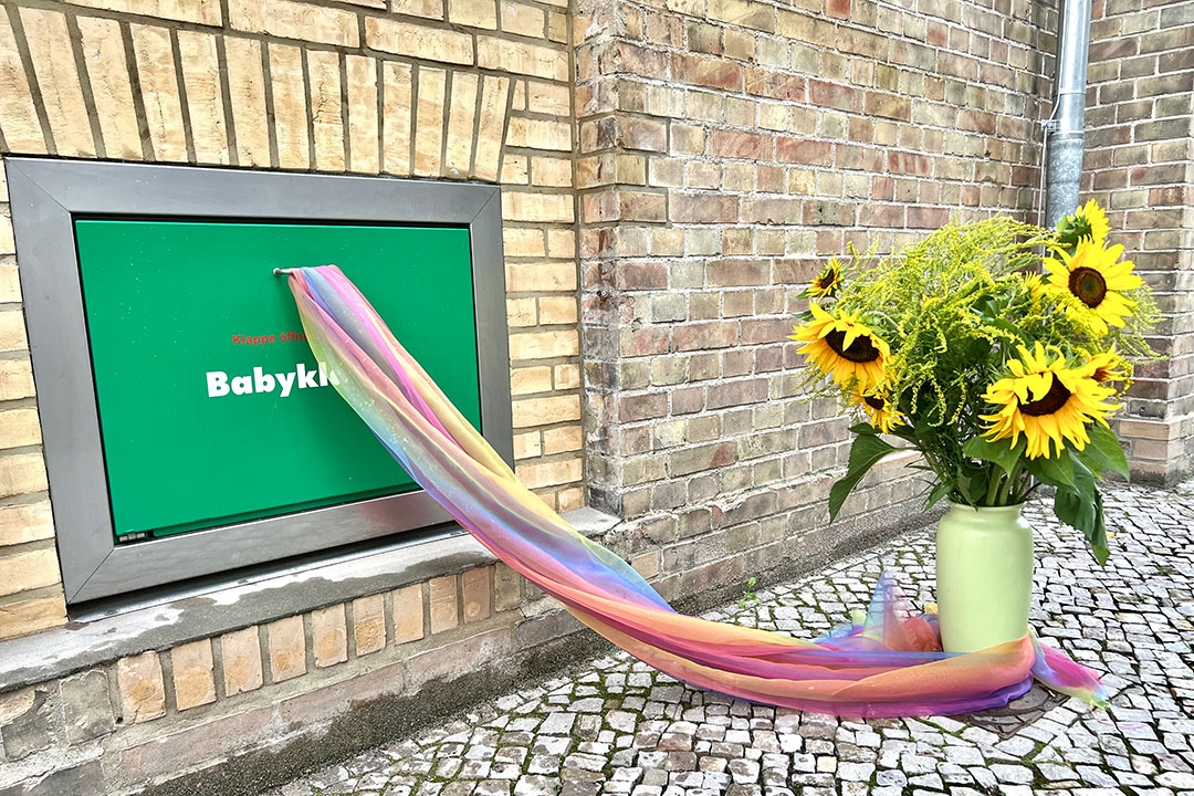 Die Babyklappe am St. Josefs-Krankenhaus wurde im August 2023 wiedereröffnet